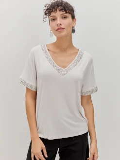 CAMISETA LENTEJUELAS