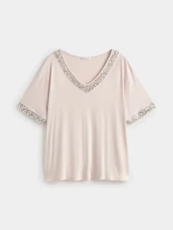 CAMISETA LENTEJUELAS
