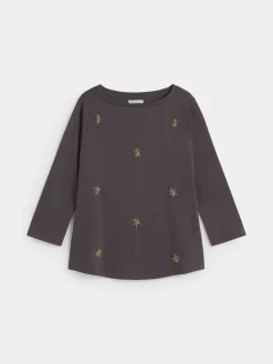 CAMISETA BORDADA ESTRELLAS