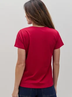 CAMISETA CORAZÓN LEOPARDO