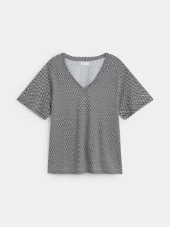 CAMISETA CUELLO PICO