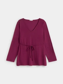 CAMISETA CUELLO PICO