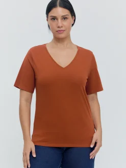 CAMISETA CUELLO PICO