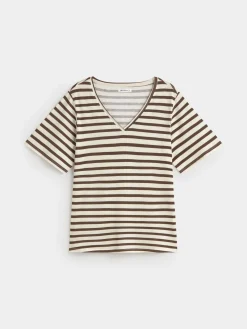 CAMISETA CUELLO PICO