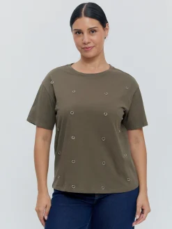 CAMISETA DETALLES METALICOS