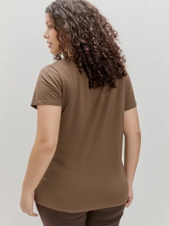 CAMISETA FLOR BRILLANTE