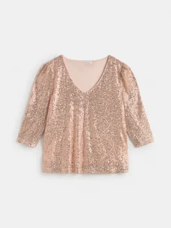 CAMISETA LENTEJUELAS