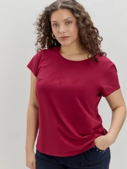 CAMISETA MARIPOSAS TERCIOPELO