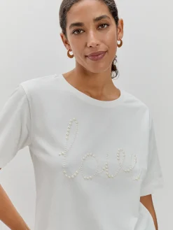 CAMISETA PERLAS LOVE