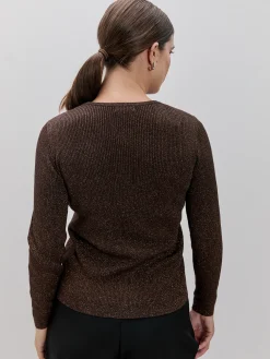 CARDIGAN CANALE BRILLO