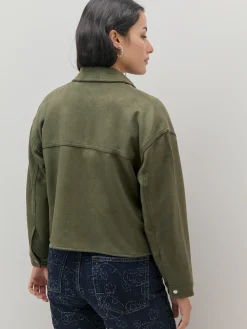 CHAQUETA ANTELINA CREMALLERA