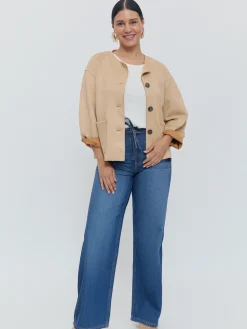 CHAQUETA FLUIDA BOLSILLOS