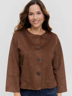 CHAQUETA FLUIDA BOLSILLOS