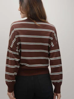 JERSEY RAYAS MARRON