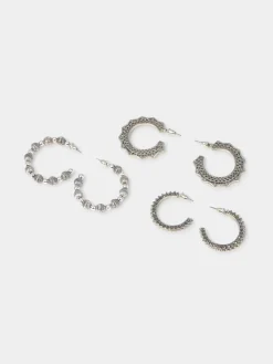 PACK PENDIENTES PLATEADOS