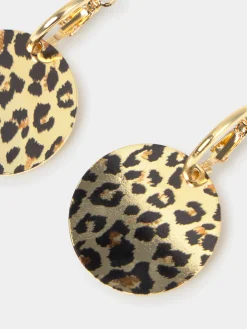 PENDIENTES ESTAMPADO ANIMAL