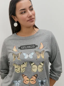 SUDADERA MARIPOSAS