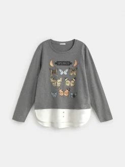 SUDADERA MARIPOSAS