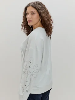 SUDADERA TACHAS PLATEADAS